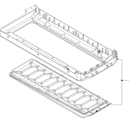 Panel inferior - Cosmos C700P Edición negra