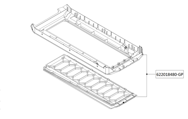 Panel inferior - Cosmos C700P Edición negra