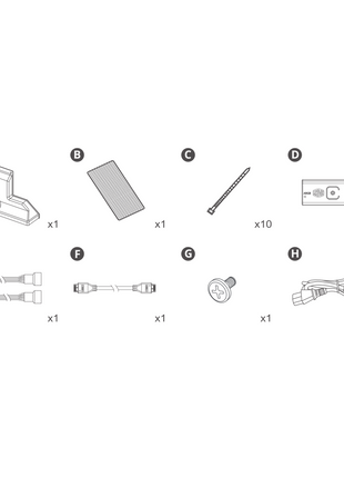 Kit de accesorios - MasterCase NC100