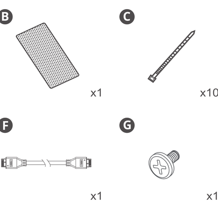 Kit di accessori - MasterCase NC100