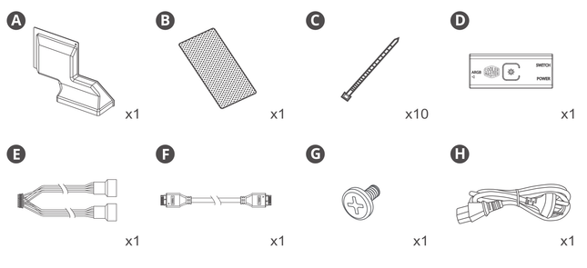 Kit de accesorios - MasterCase NC100