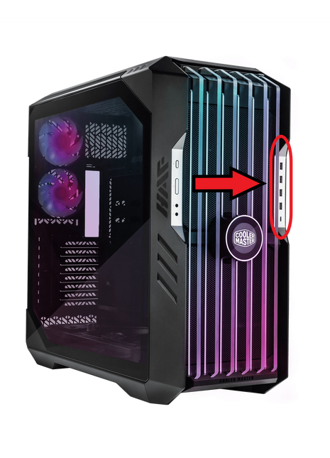 Pannello I/O (Porte USB) - HAF 700 EVO