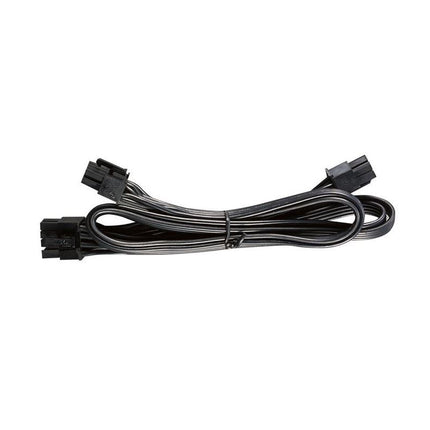 PCI-E 8 pin to 2x (6+2) pin - (Modular / Flat cable) (Model 2)