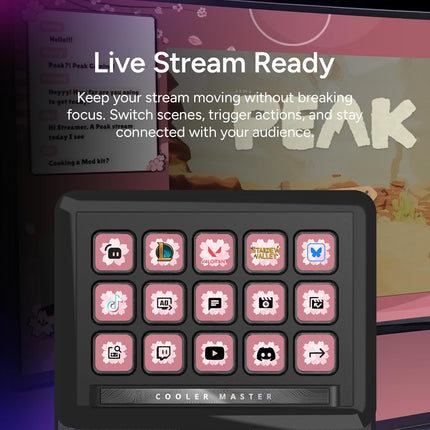 Bundle MasterHub Stream Kit + Encoder Display + 3x Knob