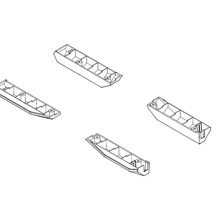 Feet - MasterCase H500P