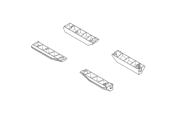 Piedini - MasterCase H500P