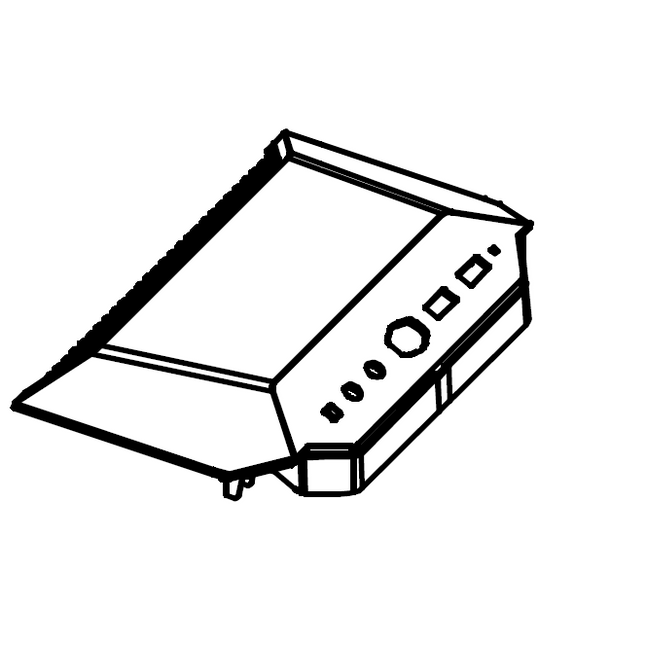 Top Panel I/O Cover - MasterBox MB500
