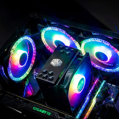 MasterFan MF120 Prismatic 120mm ARGB Case Fan