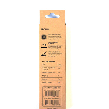 Cooler Master CryoFuze 7 Thermal Paste 8g - Front packaging