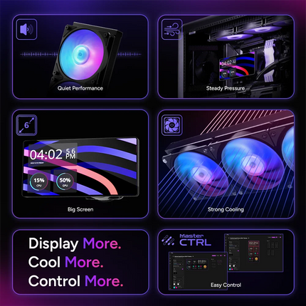 MasterLiquid Core LCD 6” Series