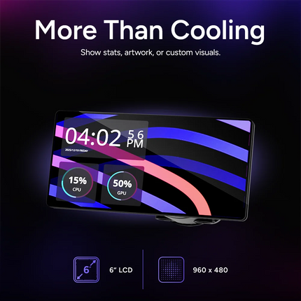 MasterLiquid Core LCD 6” Series
