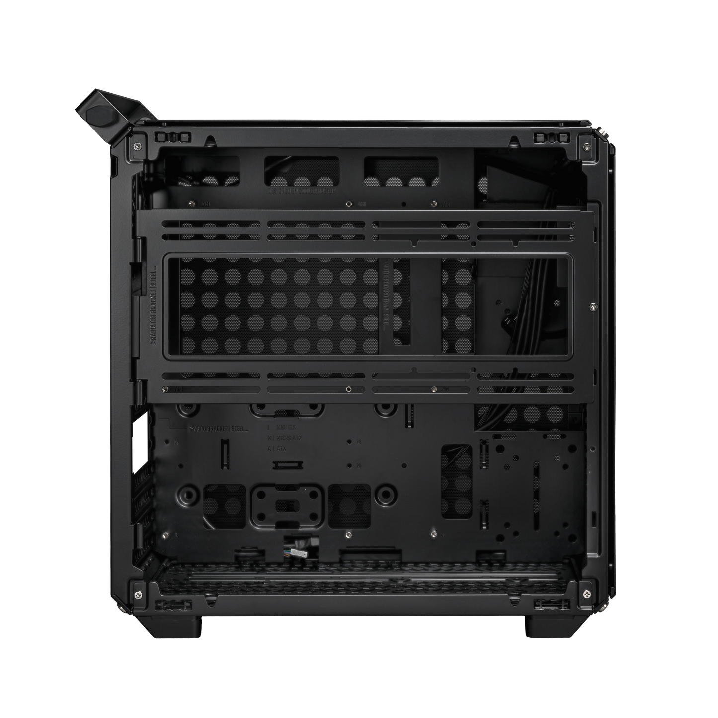 Cooler Master Qube 500 Flatpack - Custodia per PC Mid Tower - Nero