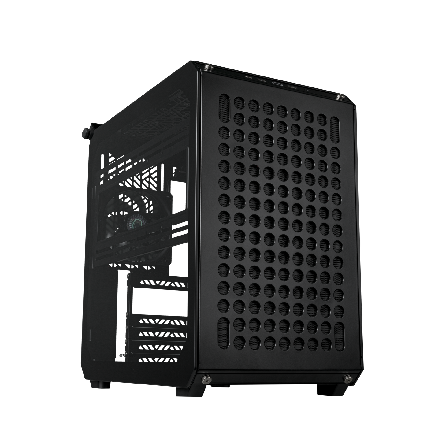 Cooler Master Qube 500 Flatpack - Custodia per PC Mid Tower - Nero