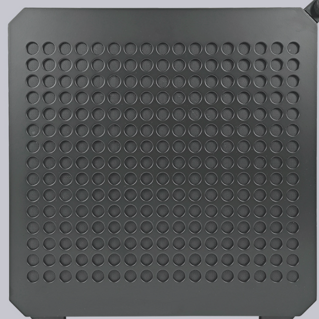 QUBE 500 - Metal Side Panel Black