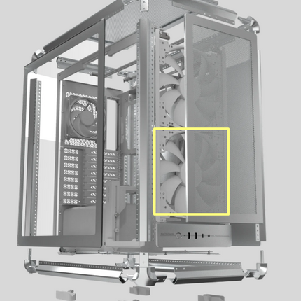 Original Front Fan MasterFrame Series 200mm ARGB White