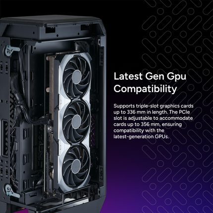 Cooler Master NCORE 100 Air S - Mini-ITX PC Air Cooler Included + V850W SFX Gold