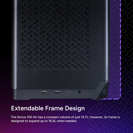 Cooler Master NCORE 100 Air S - Mini-ITX PC Air Cooler Included + V850W SFX Gold
