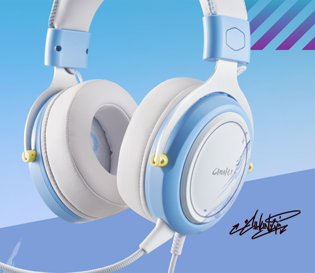 Cooler Master CH331 Gaming Headset SF6 Chun-Li - White – Cooler Master ...