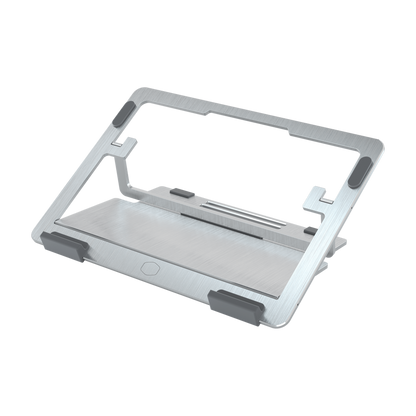 Cooler Master Ergostand Air - Supporto per notebook da 15" in alluminio - Argento