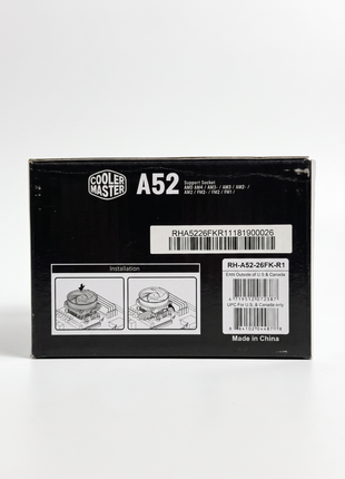 Cooler Master A52 CPU Air Cooler - specifications panel