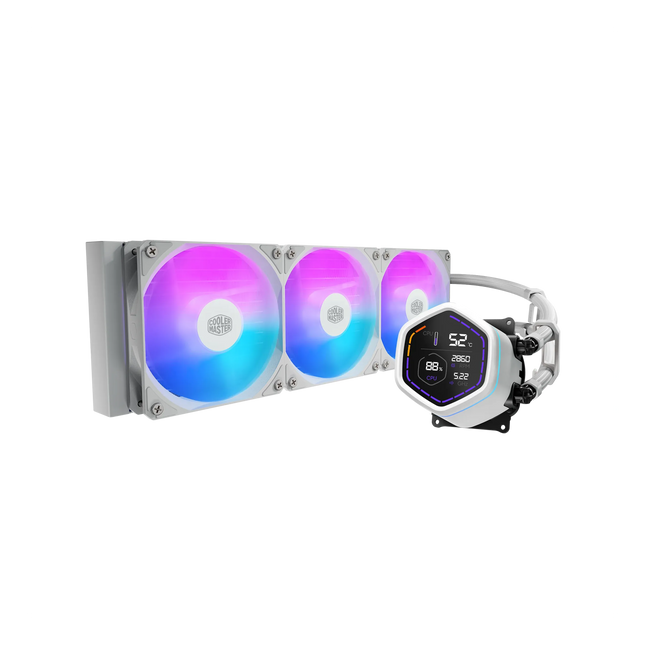 MasterLiquid Core NEX Digital White