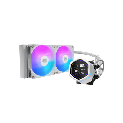 MasterLiquid Core NEX Digital White