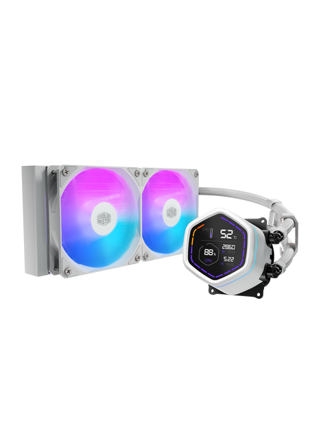 MasterLiquid Core NEX Digital Branco