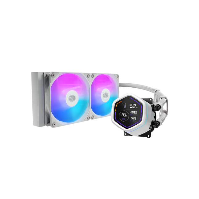MasterLiquid Core NEX Digital White