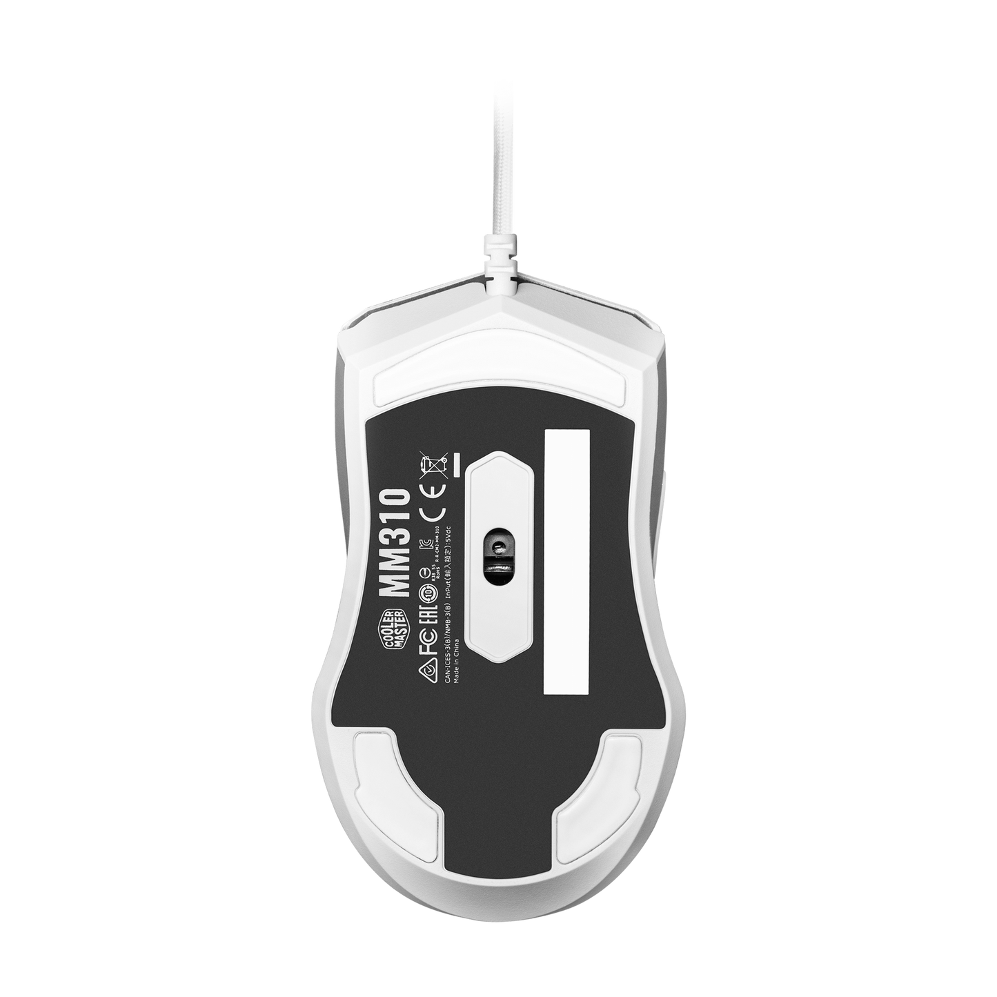 Cooler Master MM310 Lightweight RGB Gaming Mouse - White