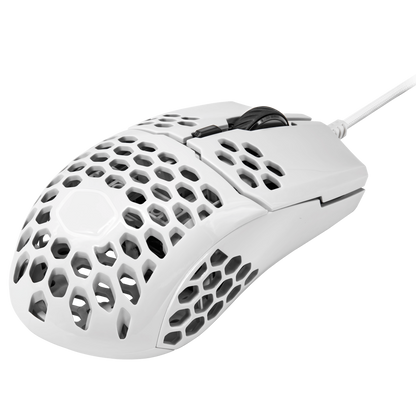 Cooler Master MM710 - Lightweight Gaming Mouse - Glossy White