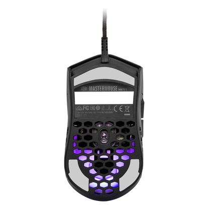 Cooler Master MM711 - Lightweight RGB Gaming Mouse - Glossy Black