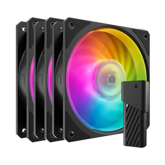 Mobius 120P ARGB (3-pack) Black - MFZ-M2DN-243P2-R1