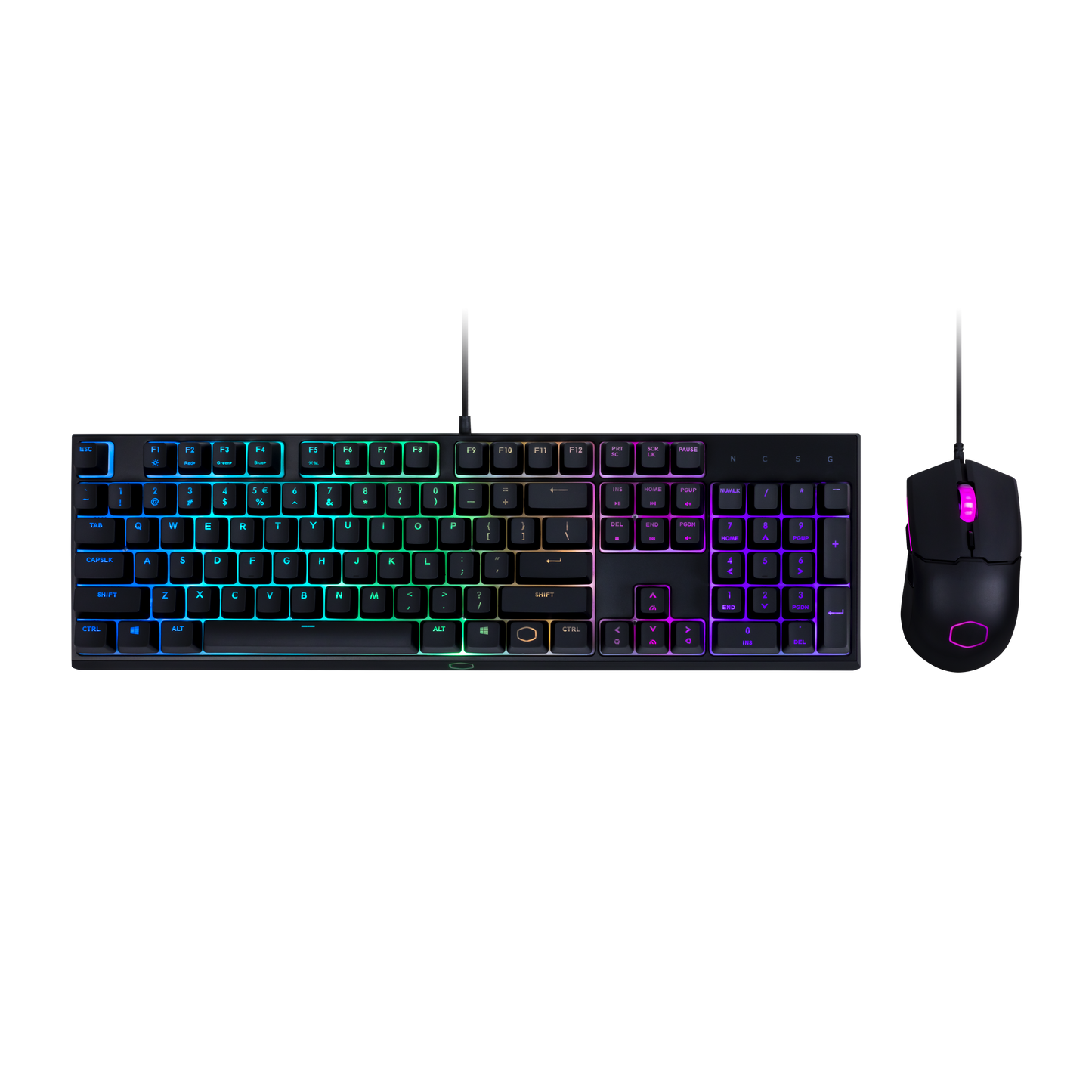 Cooler Master MS110 - RGB Gaming Keyboard & Mouse Combo - US QWERTY