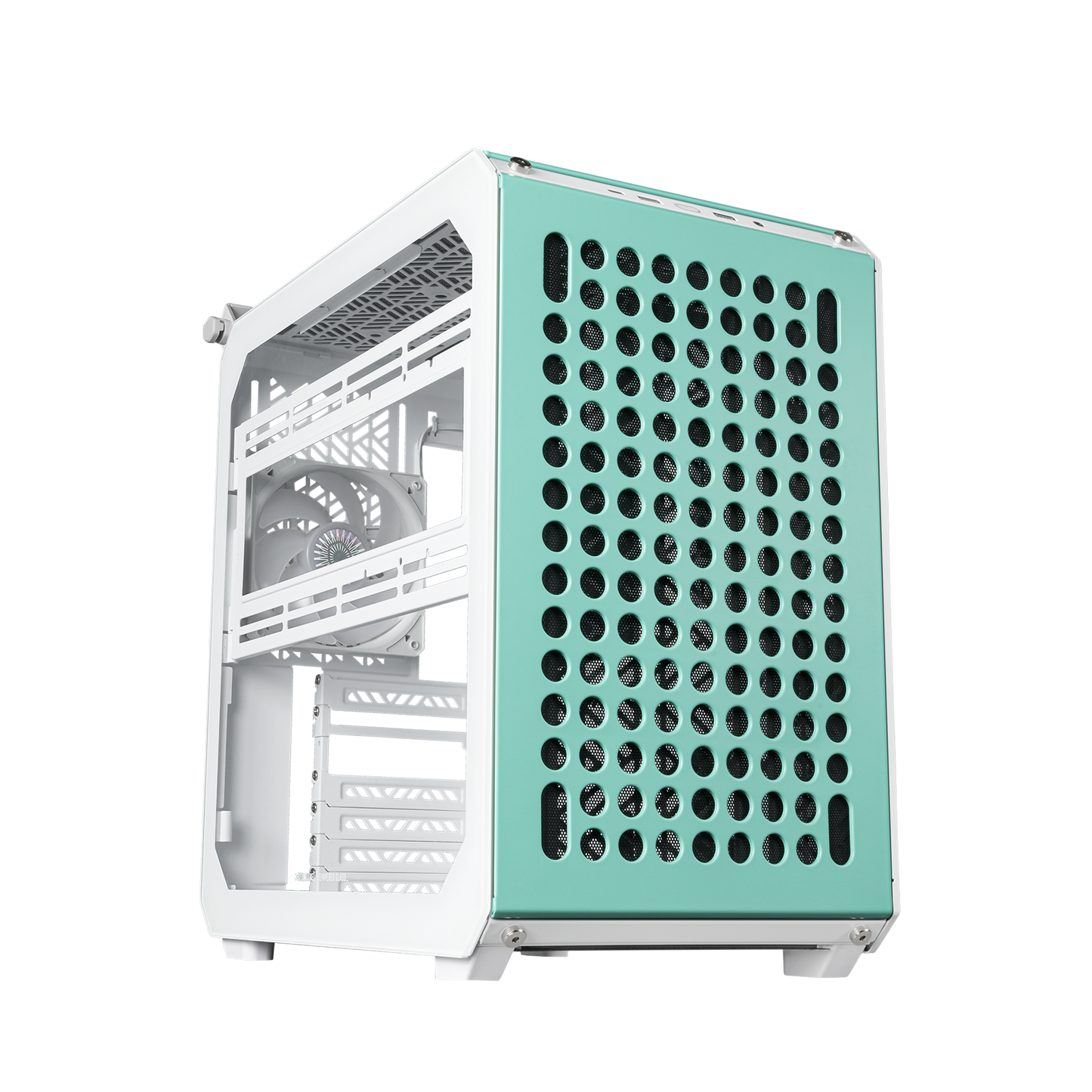 Cooler Master Qube 500 Flatpack - Mid Tower PC Case - Macaron Edition