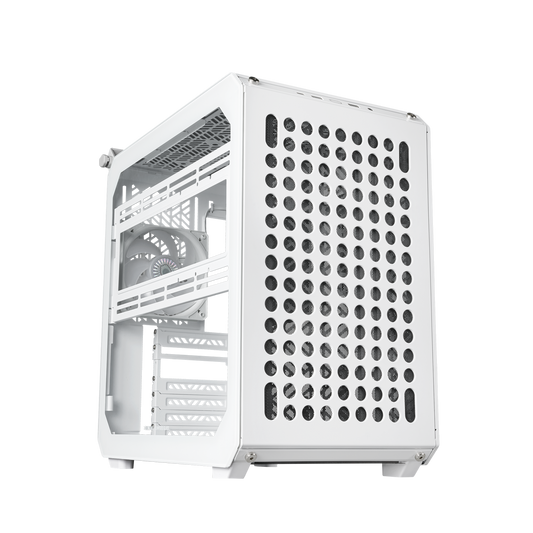 Cooler Master Qube 500 Flatpack - Mid Tower PC Case - White