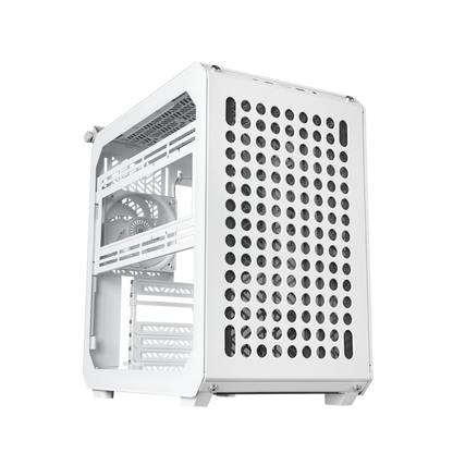 Cooler Master Qube 500 Flatpack - Mid Tower PC Case - White