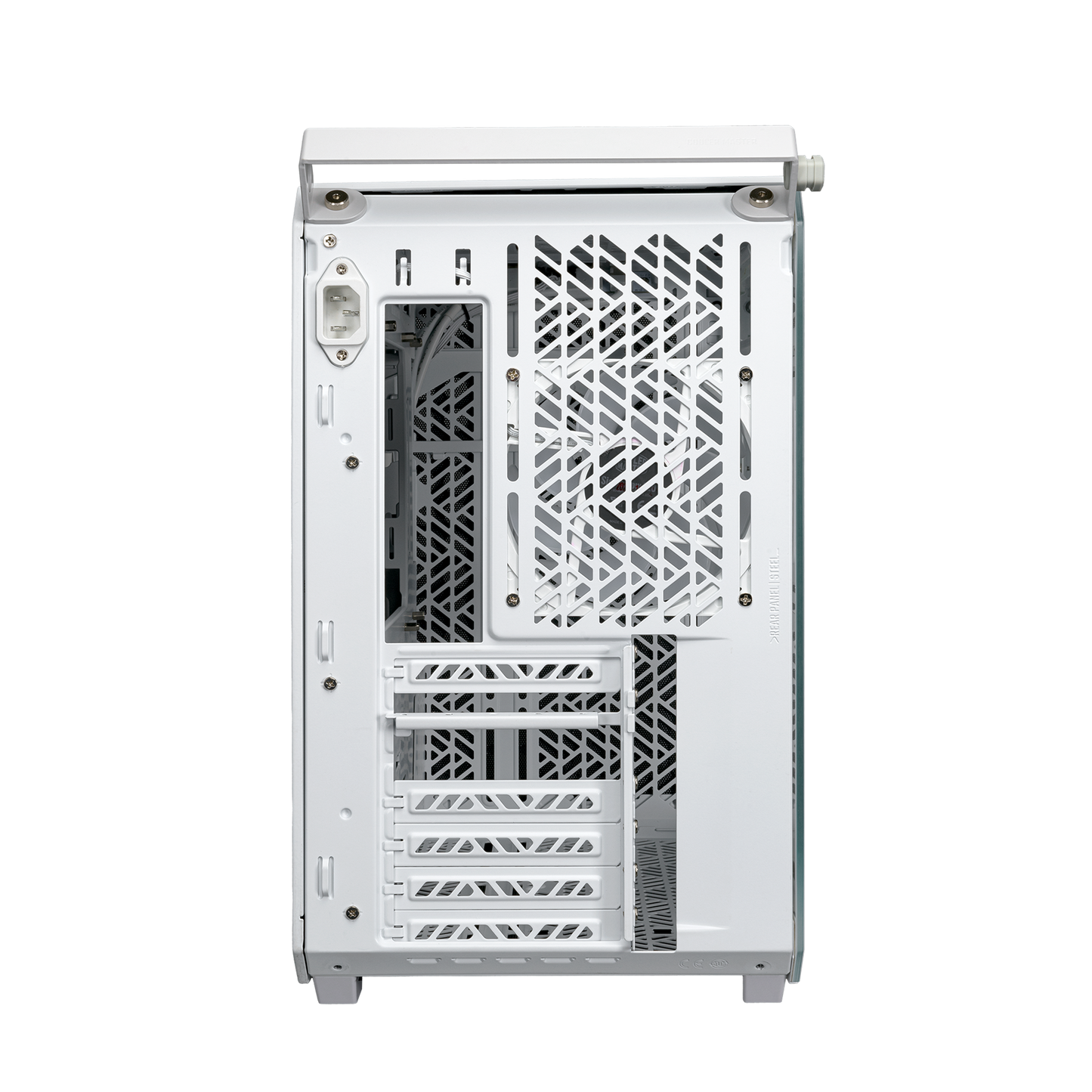 Cooler Master Qube 500 Flatpack - Caja para PC de torre media - Blanco