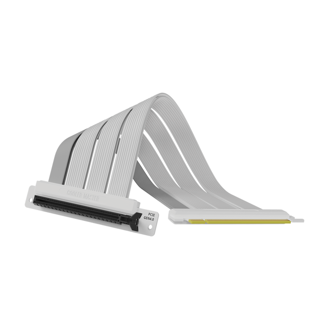 Cable elevador Cooler Master - PCIe 4.0 x16 - 200 mm - Blanco
