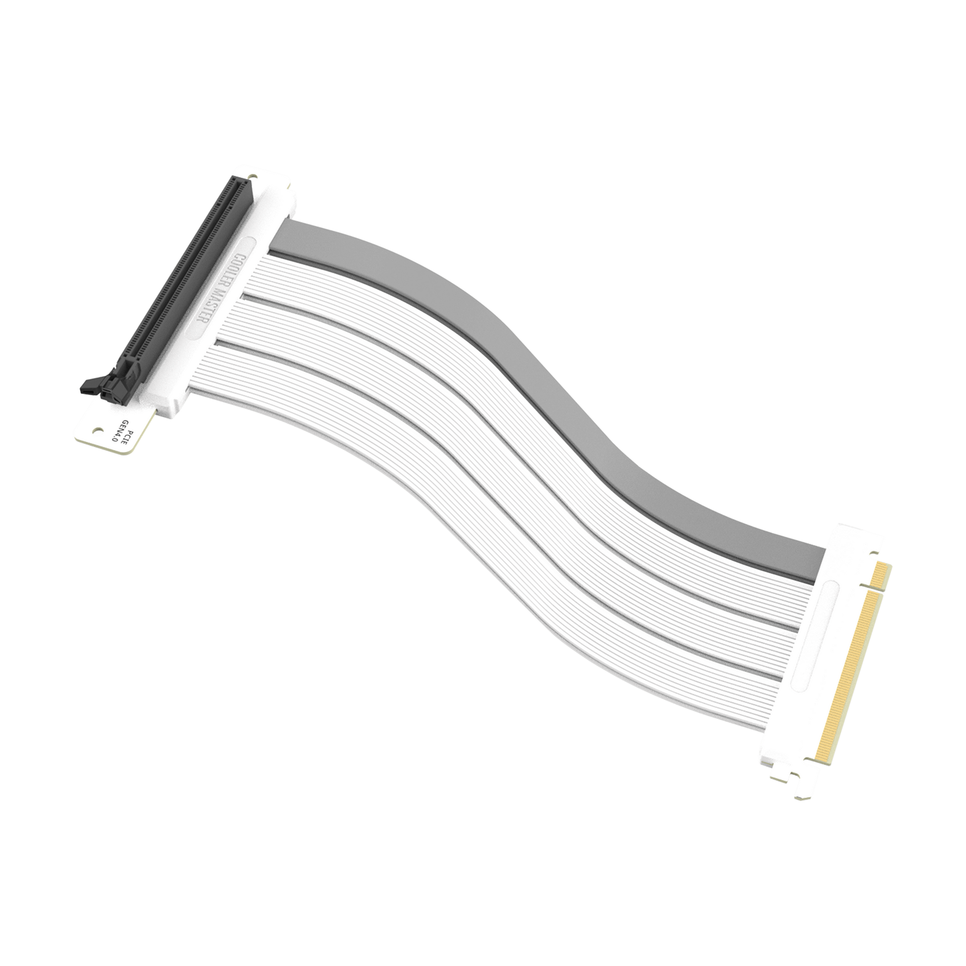 Cooler Master Riser Cable - PCIe 4.0 x16 - 300mm - White – Cooler ...